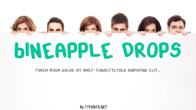Pineapple Drops example